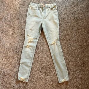 NWT Distressed High-Rise Jeans- Smooths & Sculpts size 2